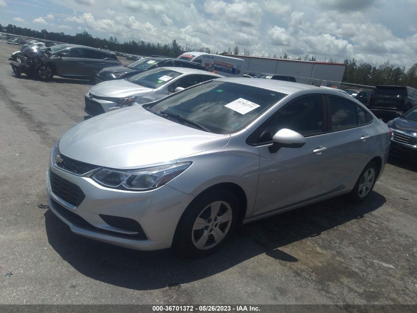 2018 CHEVROLET CRUZE LS - 1G1BC5SM3J7200966