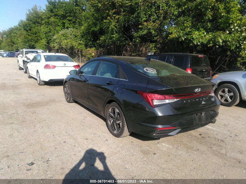 VIN 5NPLN4AG9MH011976 2021 HYUNDAI ELANTRA SEL