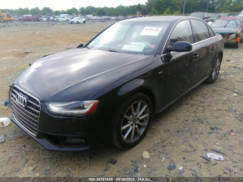 2015 AUDI A4 PREMIUM PLUS - WAUFFAFLXFN010916