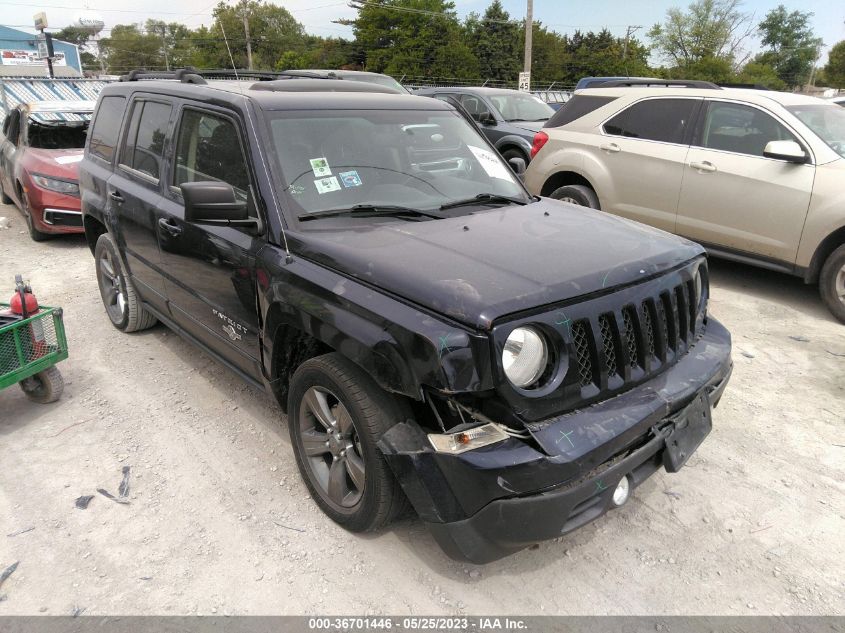 2014 JEEP PATRIOT LATITUDE - 1C4NJPFA6ED645022