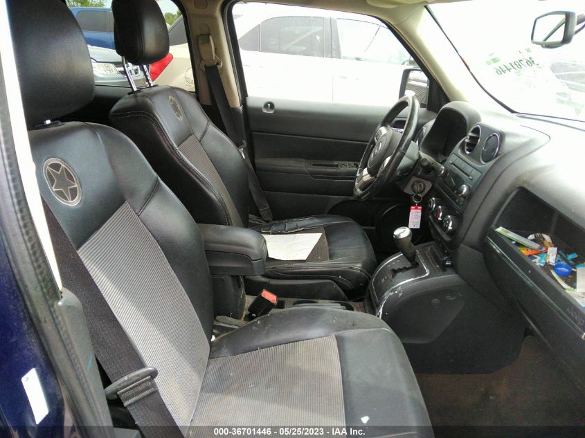 2014 JEEP PATRIOT LATITUDE - 1C4NJPFA6ED645022