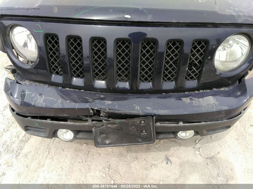 2014 JEEP PATRIOT LATITUDE - 1C4NJPFA6ED645022
