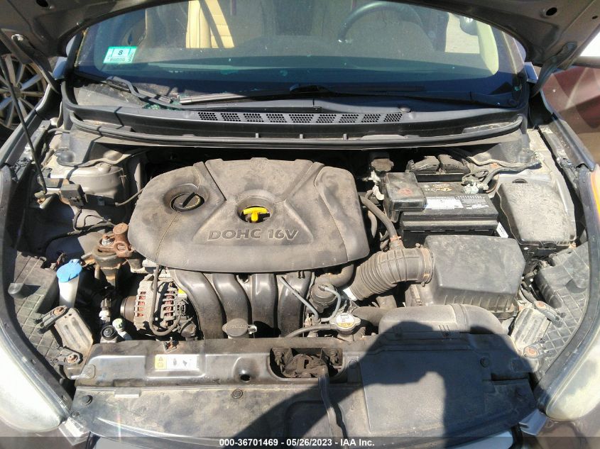 2013 HYUNDAI ELANTRA GLS PZEV - 5NPDH4AEXDH274150