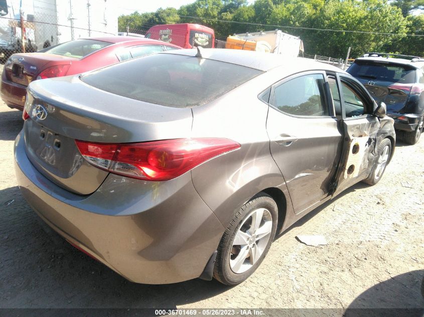 2013 HYUNDAI ELANTRA GLS PZEV - 5NPDH4AEXDH274150