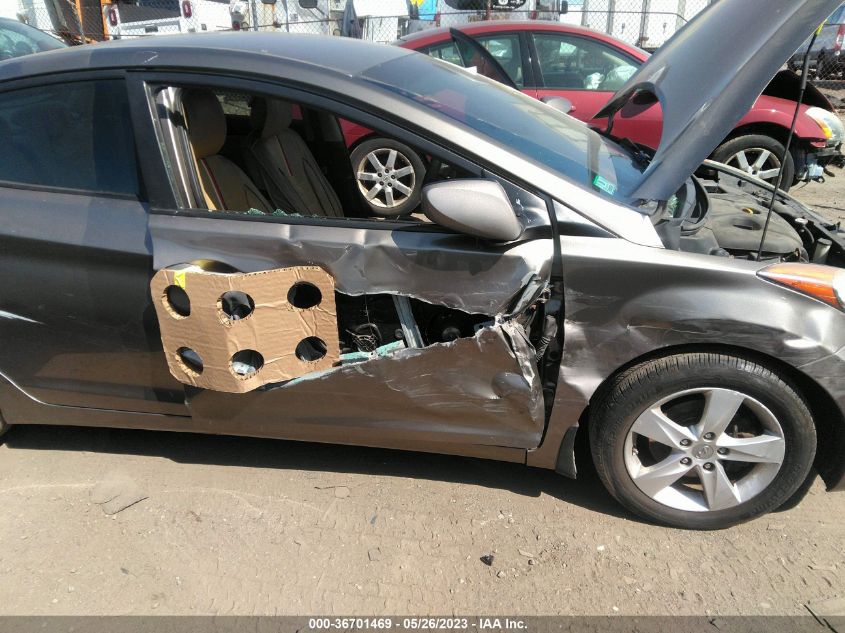 2013 HYUNDAI ELANTRA GLS PZEV - 5NPDH4AEXDH274150