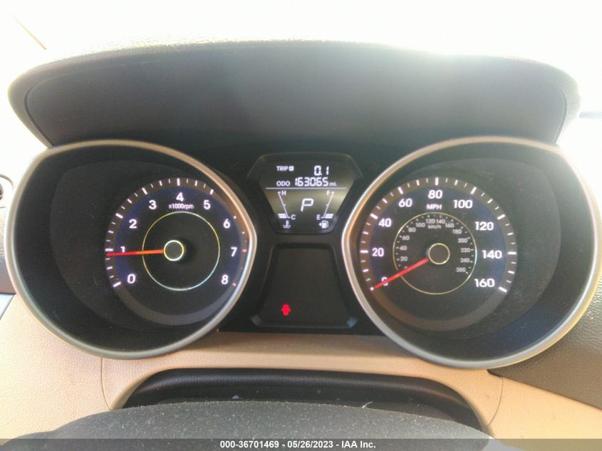2013 HYUNDAI ELANTRA GLS PZEV - 5NPDH4AEXDH274150