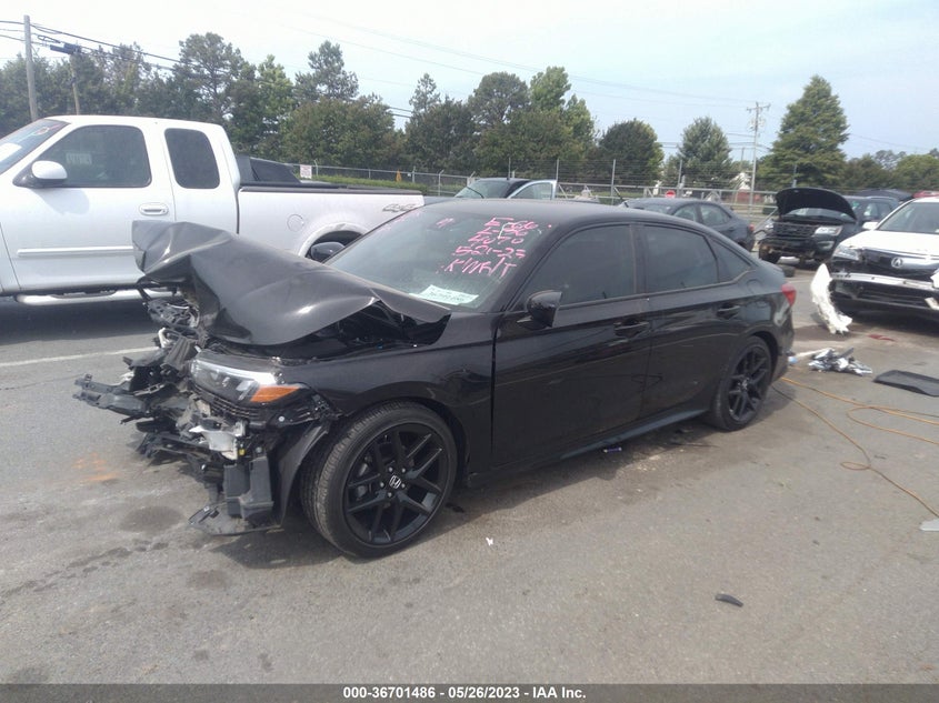 VIN 2HGFE2F56NH534070 2022 HONDA CIVIC SEDAN SPORT