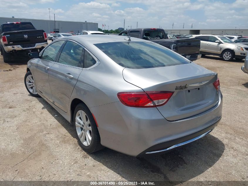 2016 CHRYSLER 200 LIMITED - 1C3CCCAB1GN189085