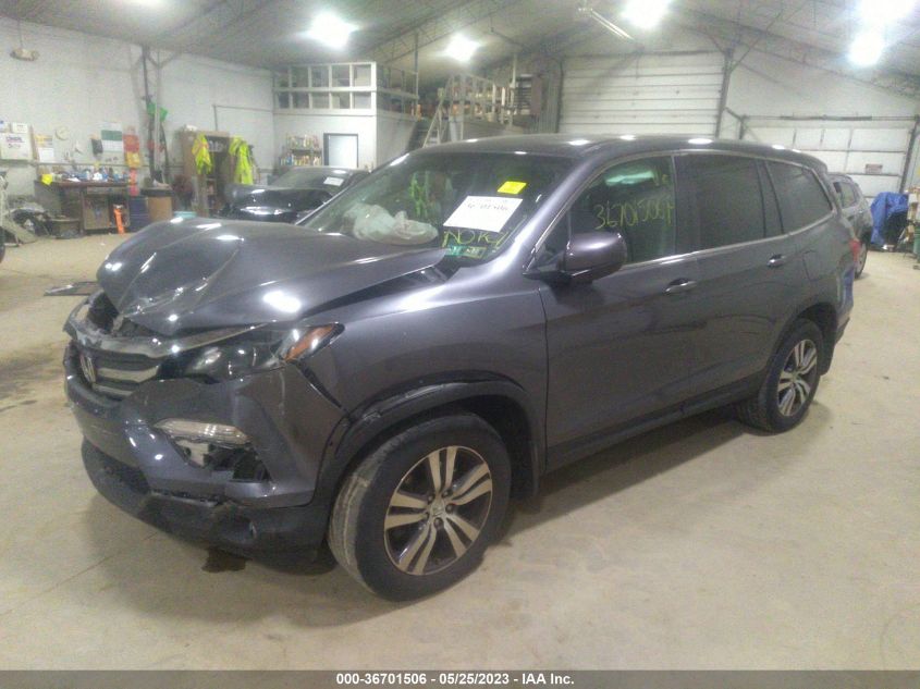 2016 HONDA PILOT EX-L - 5FNYF6H80GB092768