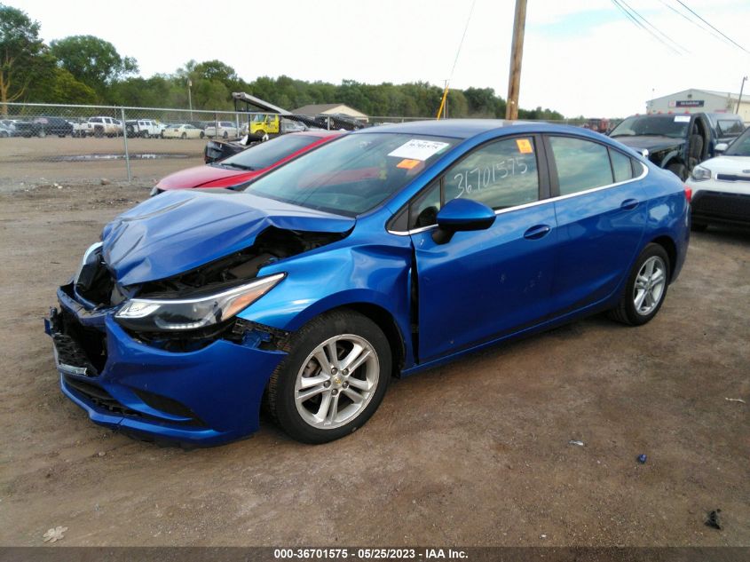 2016 CHEVROLET CRUZE LT - 1G1BE5SM2G7288945