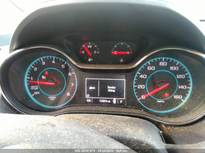 2016 CHEVROLET CRUZE LT - 1G1BE5SM2G7288945
