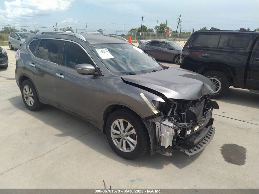 2015 NISSAN ROGUE SV - KNMAT2MT6FP554106