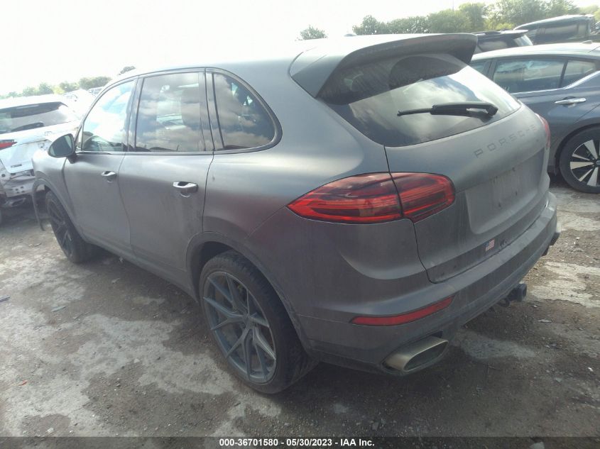 2015 PORSCHE CAYENNE DIESEL - WP1AF2A21FLA43542