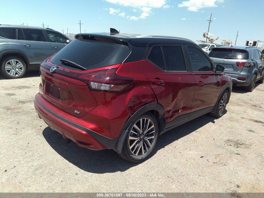 2021 NISSAN KICKS SV - 3N1CP5CV0ML559525