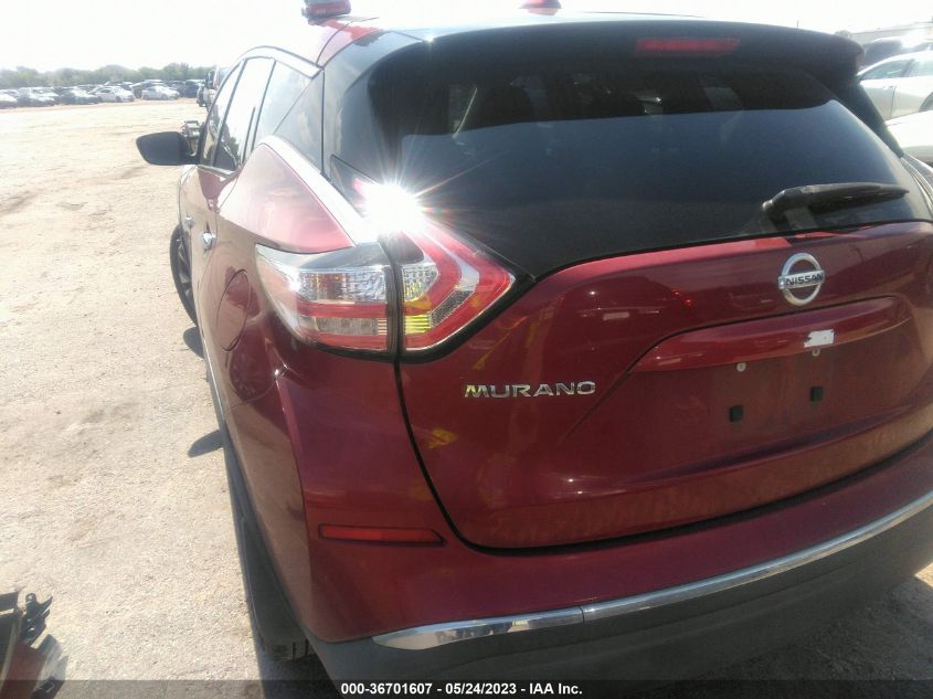 2017 NISSAN MURANO S - 5N1AZ2MGXHN198447