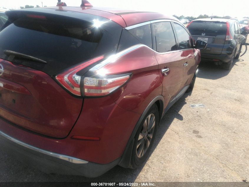 2017 NISSAN MURANO S - 5N1AZ2MGXHN198447