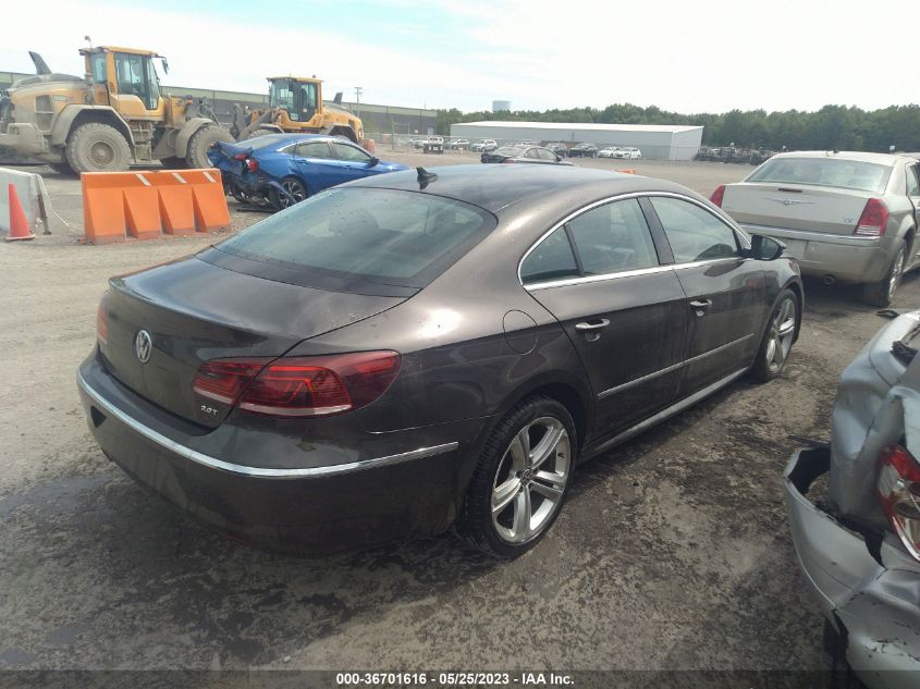 2013 VOLKSWAGEN CC R-LINE - WVWBN7ANXDE548674