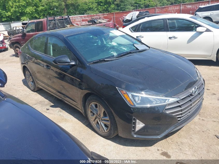 2019 HYUNDAI ELANTRA SEL - KMHD84LF7KU877853