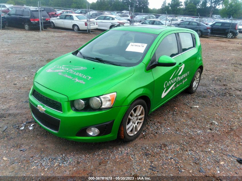 2015 CHEVROLET SONIC LT - 1G1JC6SH9F4108046