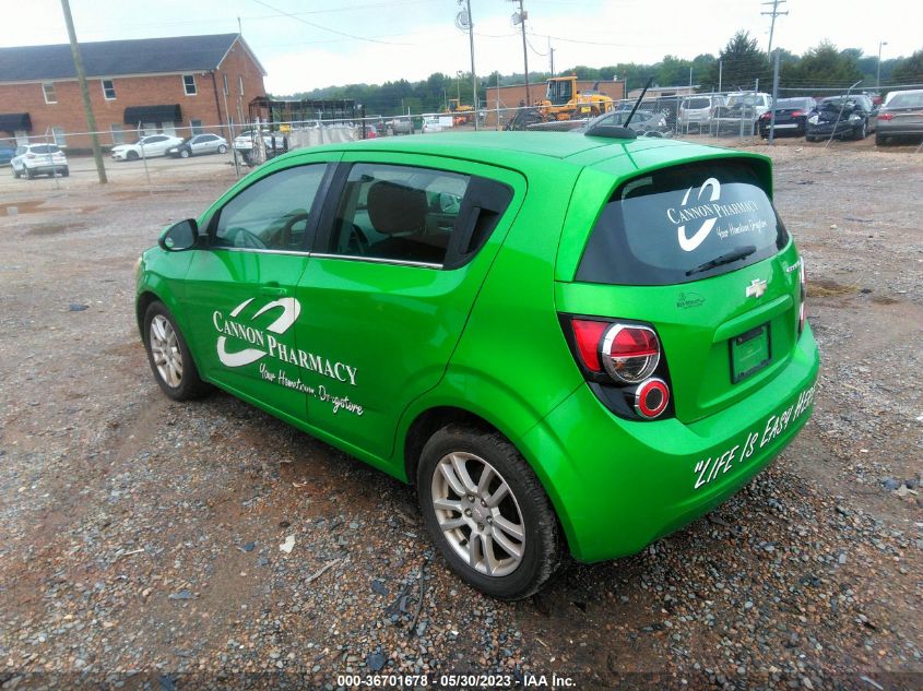 2015 CHEVROLET SONIC LT - 1G1JC6SH9F4108046