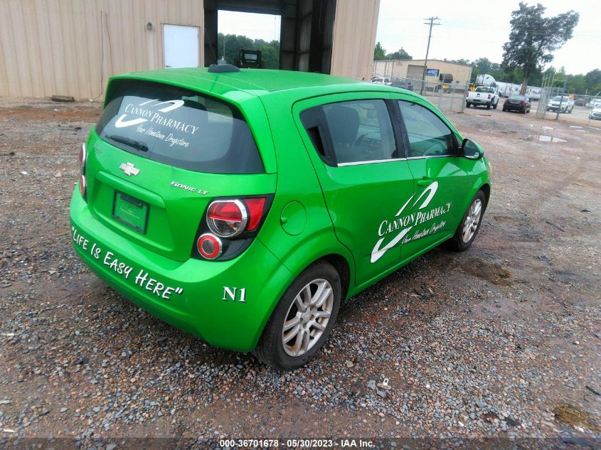 2015 CHEVROLET SONIC LT - 1G1JC6SH9F4108046