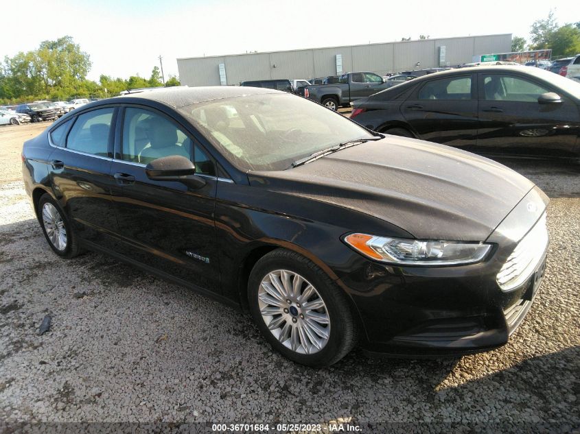 2015 FORD FUSION S HYBRID - 3FA6P0UU4FR132681