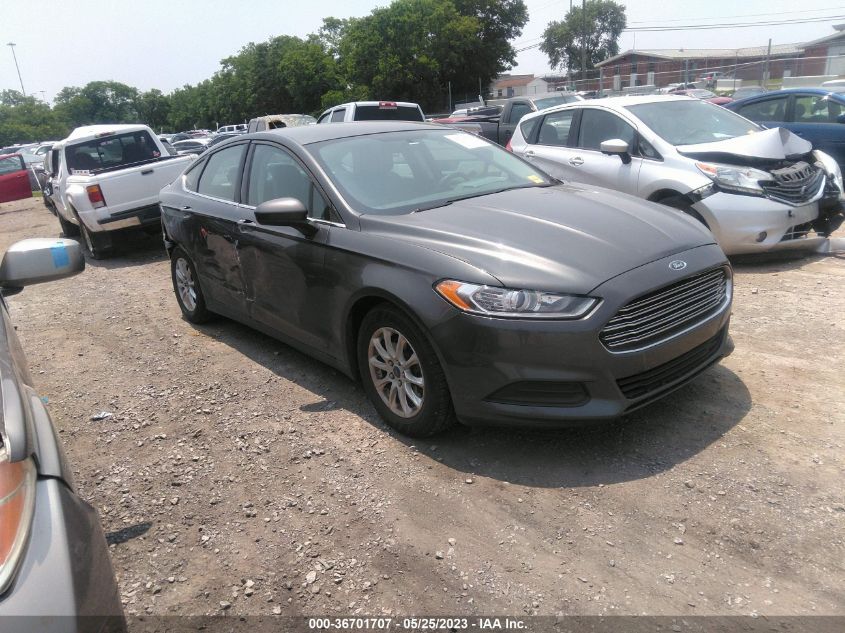 2015 FORD FUSION S - 1FA6P0G73F5105268