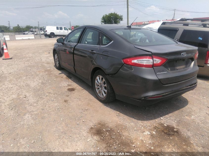 2015 FORD FUSION S - 1FA6P0G73F5105268