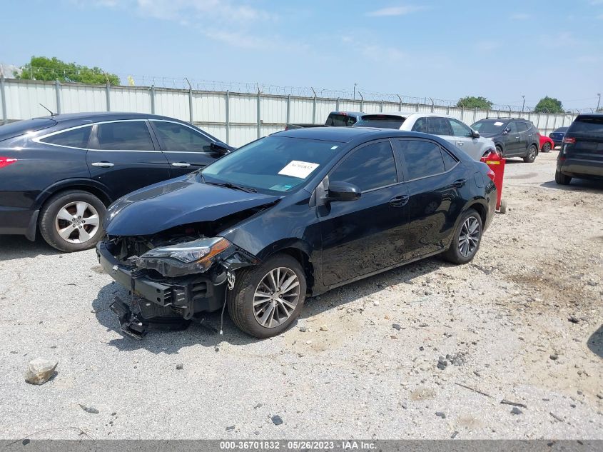 2017 TOYOTA COROLLA L/LE/XLE/SE - 2T1BURHE7HC827500