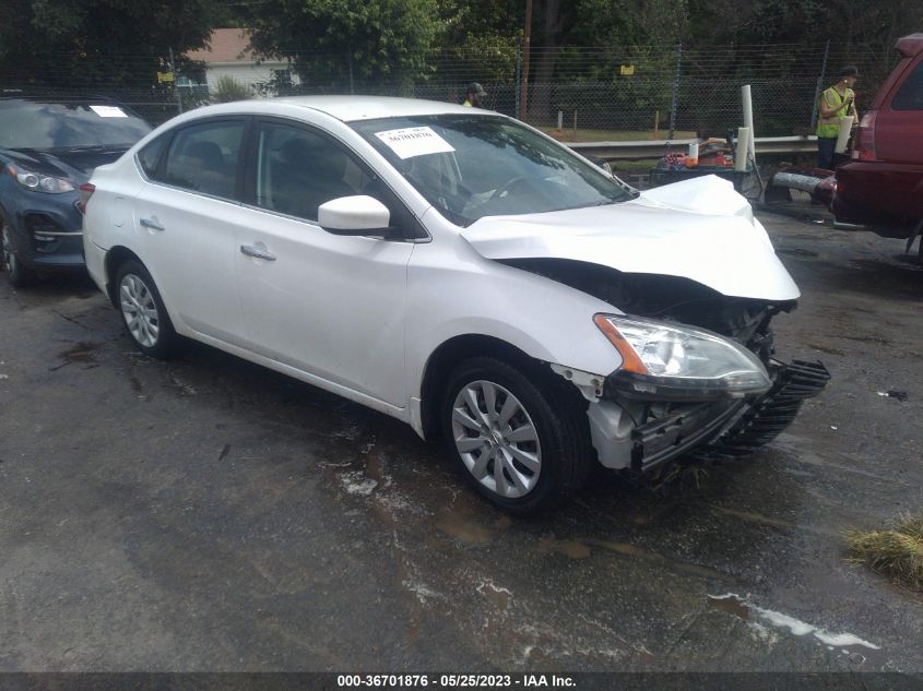 2015 NISSAN SENTRA S - 3N1AB7AP5FY291664