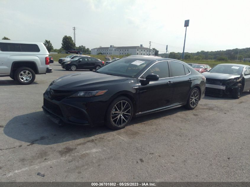 2021 TOYOTA CAMRY HYBRID SE - 4T1G31AK2MU554386