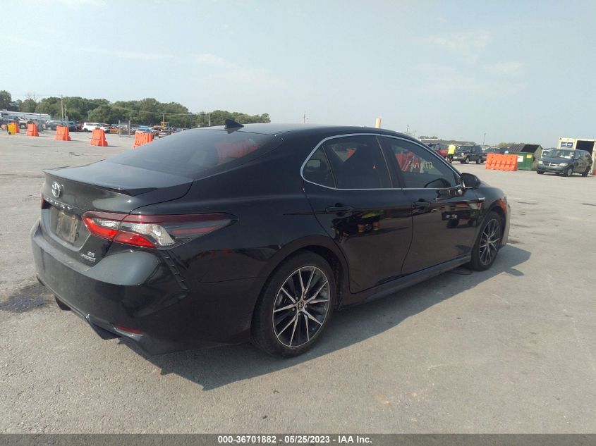 2021 TOYOTA CAMRY HYBRID SE - 4T1G31AK2MU554386