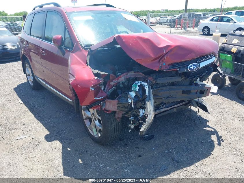 Lot #2539238068 2018 SUBARU FORESTER 2.5I TOURING salvage car