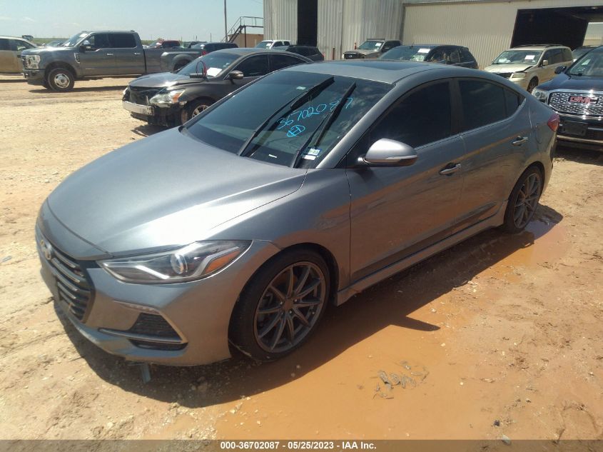 2018 HYUNDAI ELANTRA SPORT - KMHD04LB0JU563061