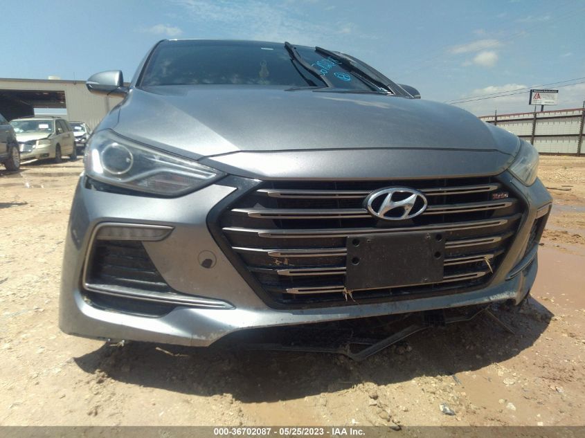 2018 HYUNDAI ELANTRA SPORT - KMHD04LB0JU563061