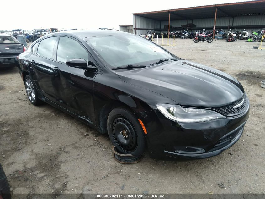 2015 CHRYSLER 200 S - 1C3CCCBB8FN755188
