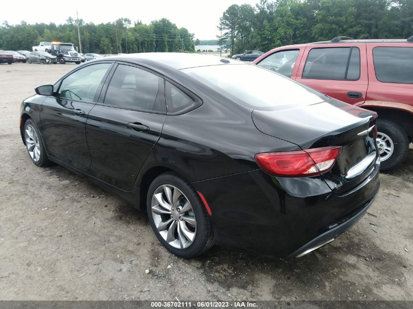 2015 CHRYSLER 200 S - 1C3CCCBB8FN755188