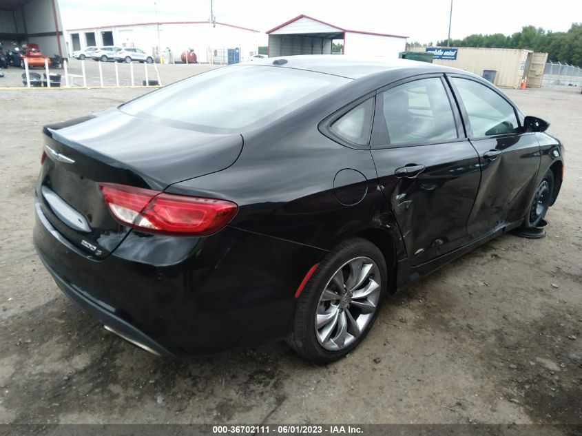 2015 CHRYSLER 200 S - 1C3CCCBB8FN755188