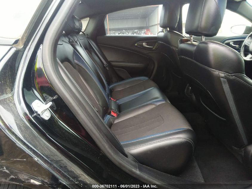 2015 CHRYSLER 200 S - 1C3CCCBB8FN755188