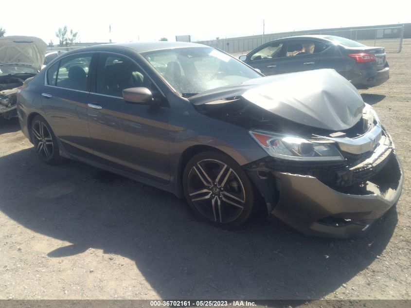 2017 HONDA ACCORD SEDAN SPORT - 1HGCR2F62HA033647