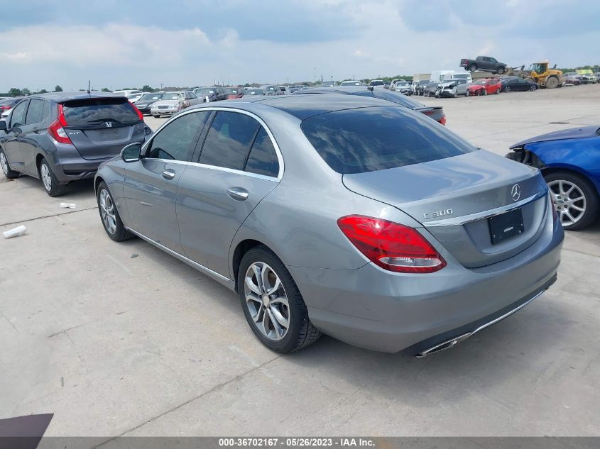 2016 MERCEDES-BENZ C-CLASS C 300 - 55SWF4JB7GU162749