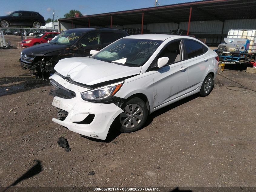 2017 HYUNDAI ACCENT SE - KMHCT4AE9HU365752