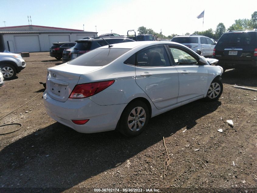 2017 HYUNDAI ACCENT SE - KMHCT4AE9HU365752