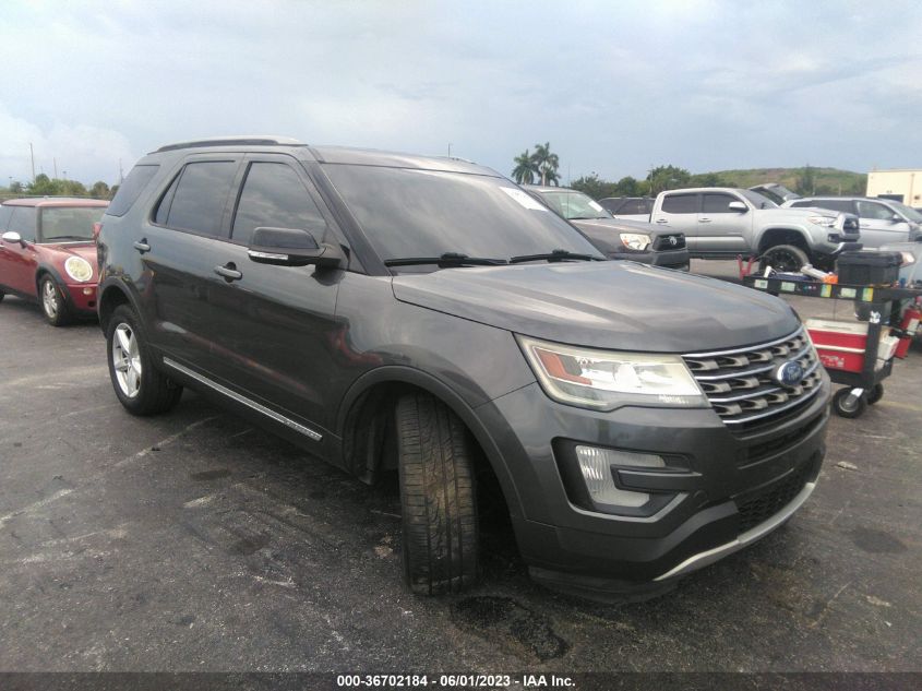 2016 FORD EXPLORER XLT - 1FM5K8D84GGC05784