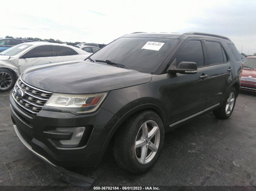 2016 FORD EXPLORER XLT - 1FM5K8D84GGC05784