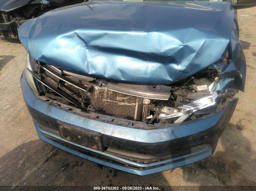 2015 VOLKSWAGEN JETTA SEDAN 2.0L S W/TECHNOLOGY - 3VW2K7AJ1FM311541