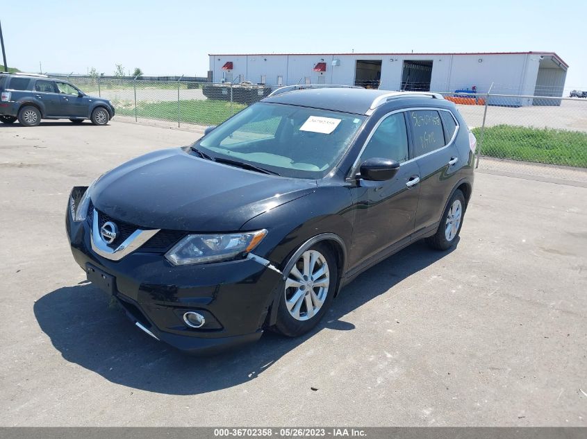 2016 NISSAN ROGUE SV - KNMAT2MVXGP696879