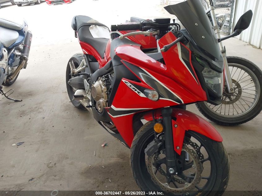 MLHRC7409J5400058 HONDA CBR650 F 2018