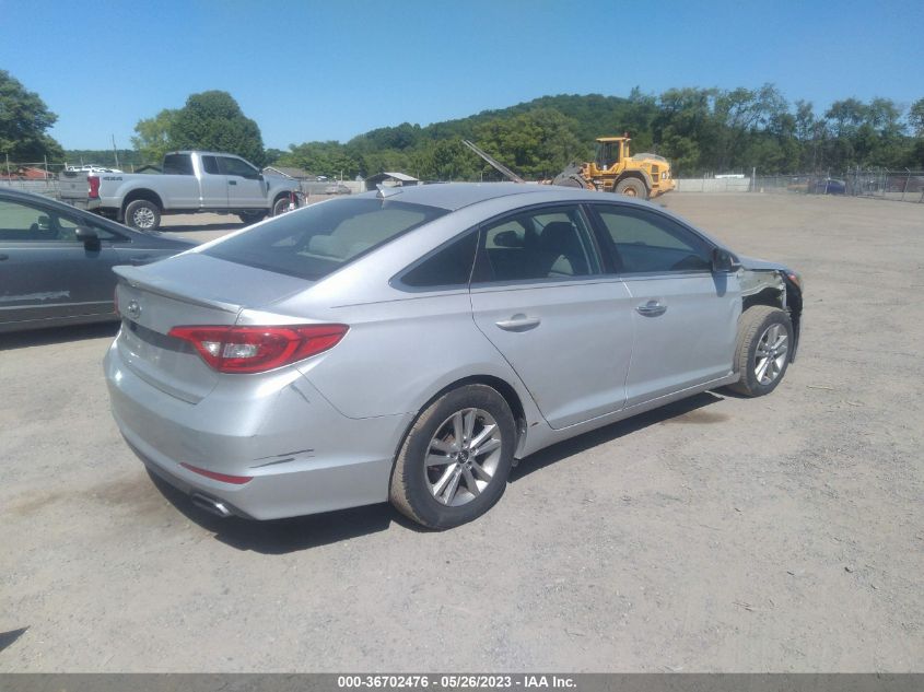 2015 HYUNDAI SONATA 2.4L SE - 5NPE24AF8FH211730