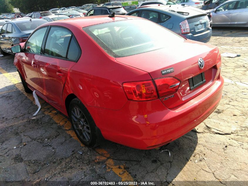 2014 VOLKSWAGEN JETTA SEDAN SE - 3VWD17AJ6EM371244